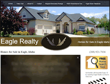 Tablet Screenshot of eagle-realty.com